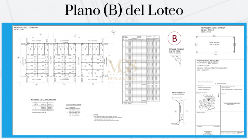 LOTE EN PLOTTIER-  LOTEO EL GAUCHITO -  VENDE PROPIEDADES MG8